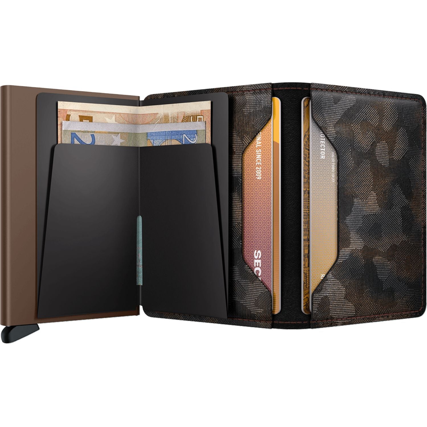 Secrid Slimwallet Jungle - Brown