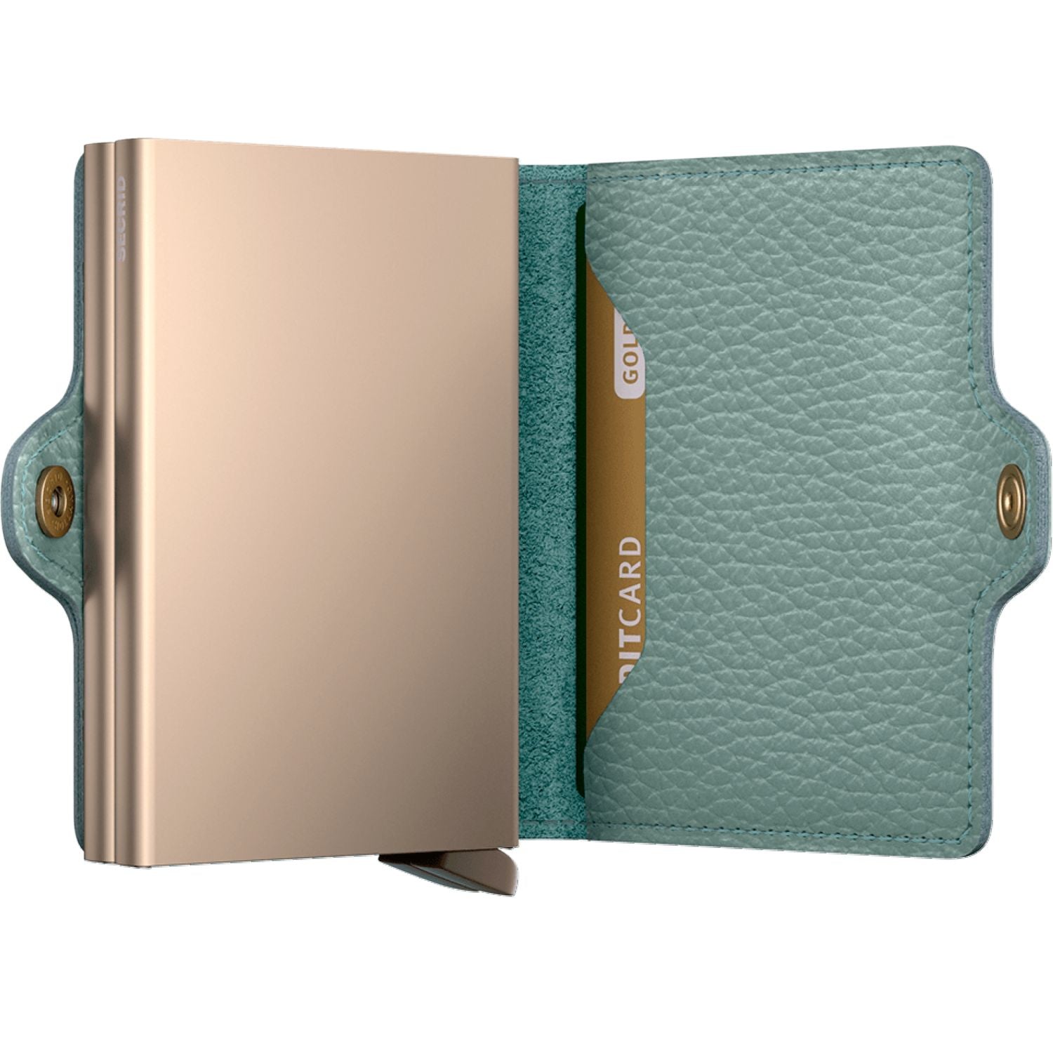 Secrid Twinwallet Pebble - Sea Green
