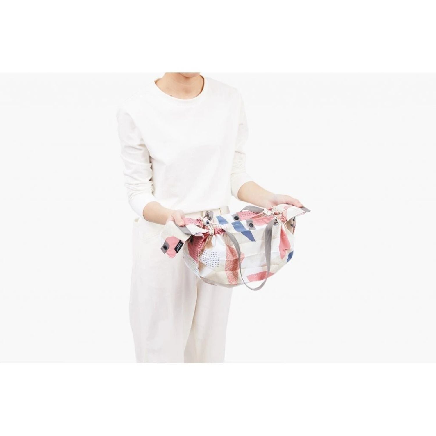 Shupatto Foldable Tote (L) - Fabric Scraps