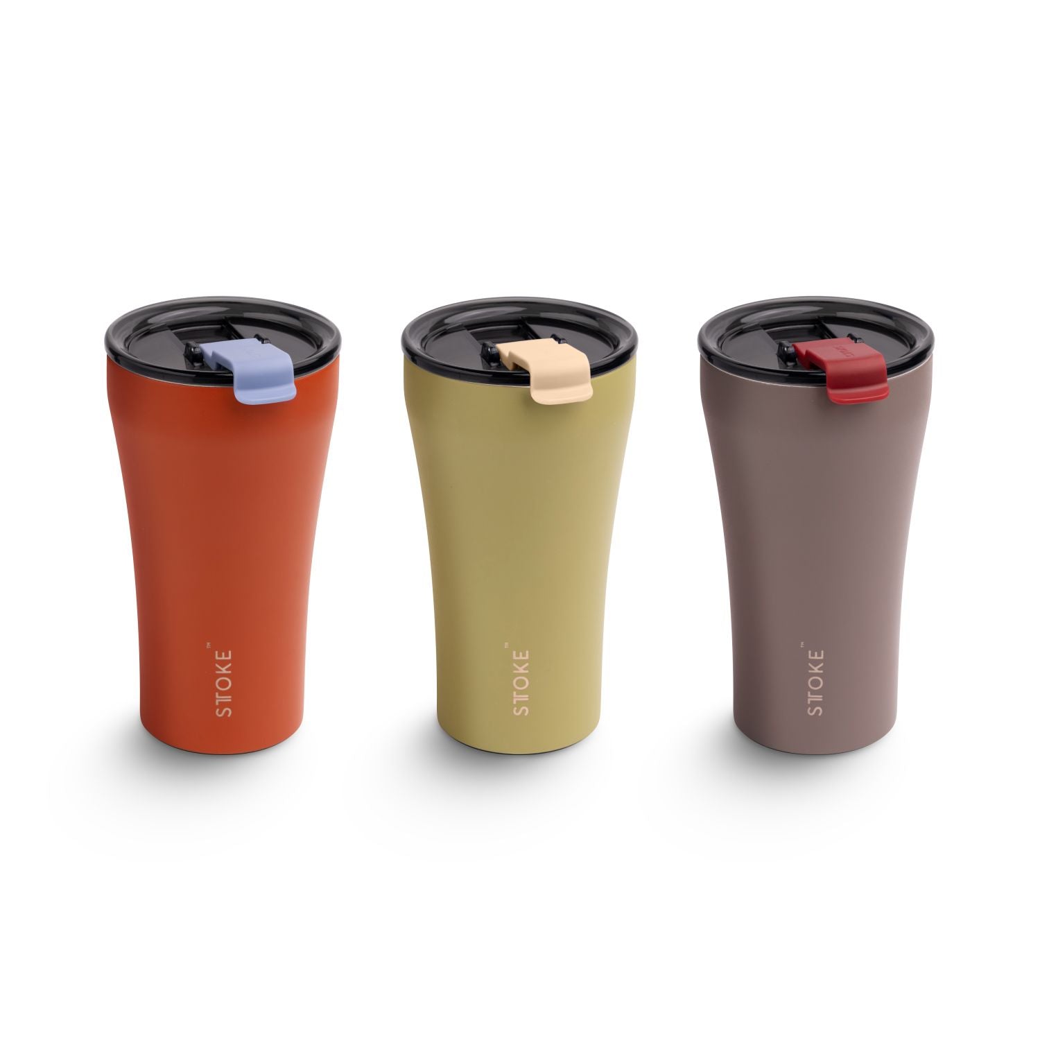 STTOKE Tritan Leakproof Lid V2 - Crystal Scarlet Red