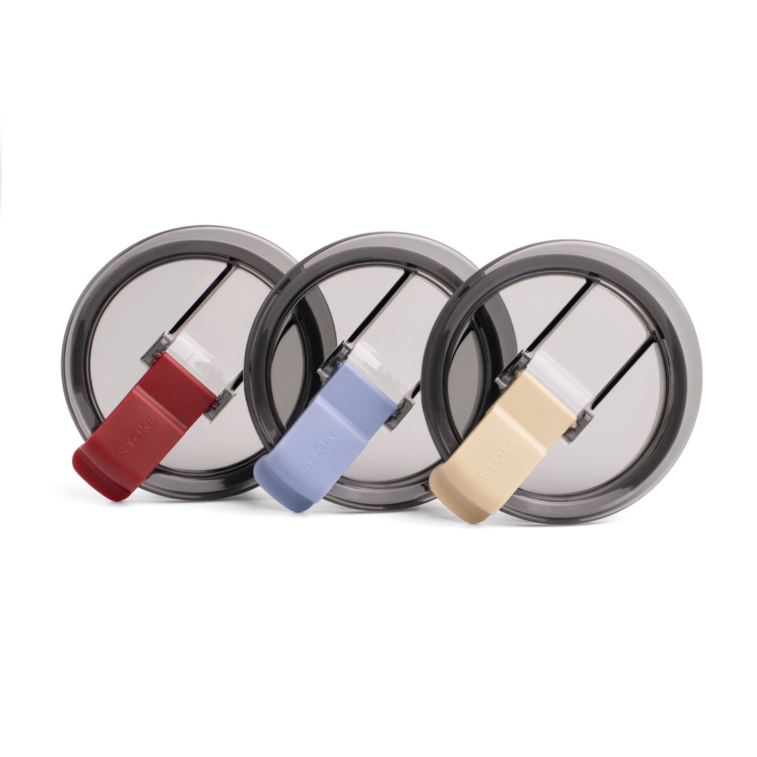 STTOKE Tritan Leakproof Lid V2 - Crystal Scarlet Red