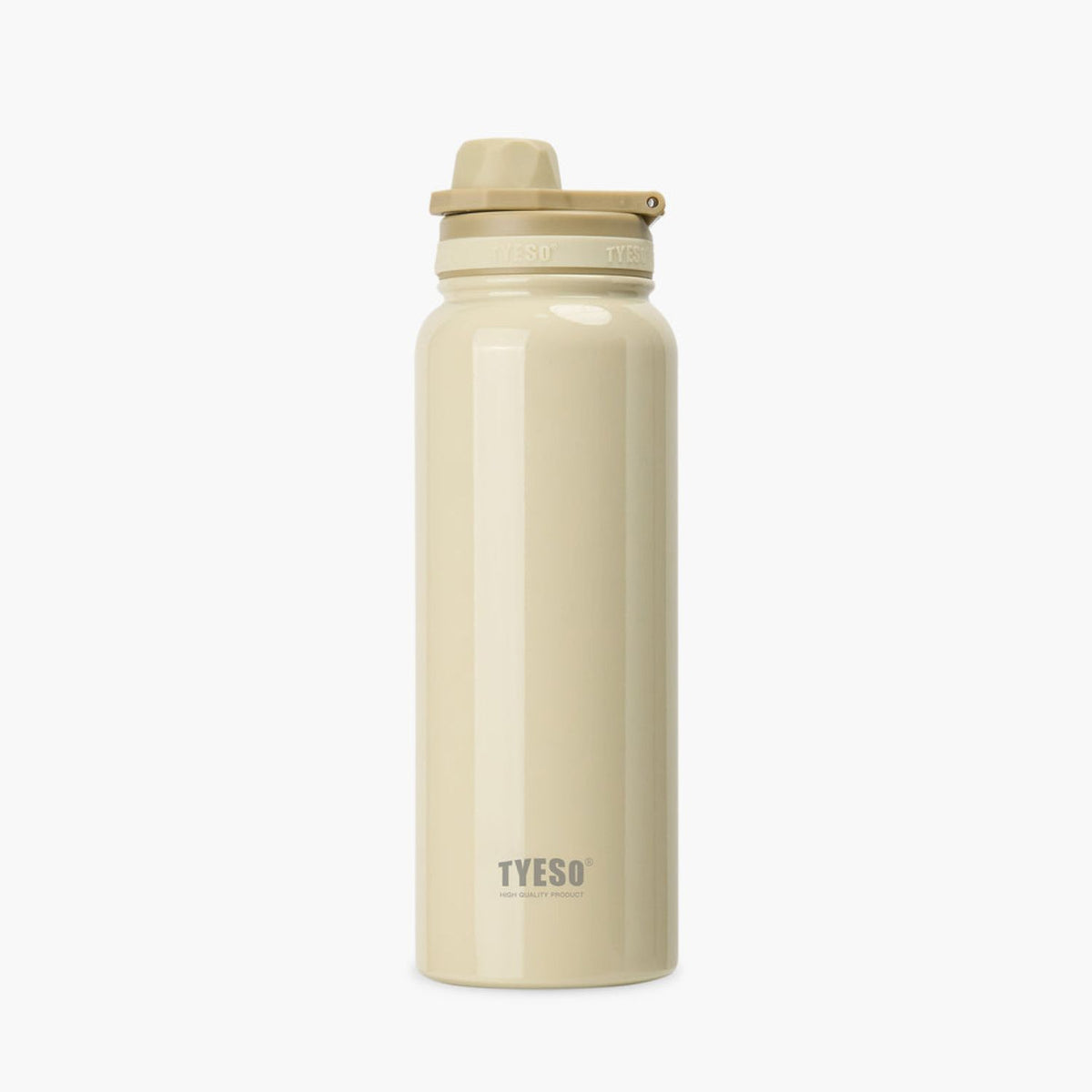 Tyeso Aeris Revive (Glossy) S/S Vacuum Insulated Bottle With Handle 1050ML - Mocha