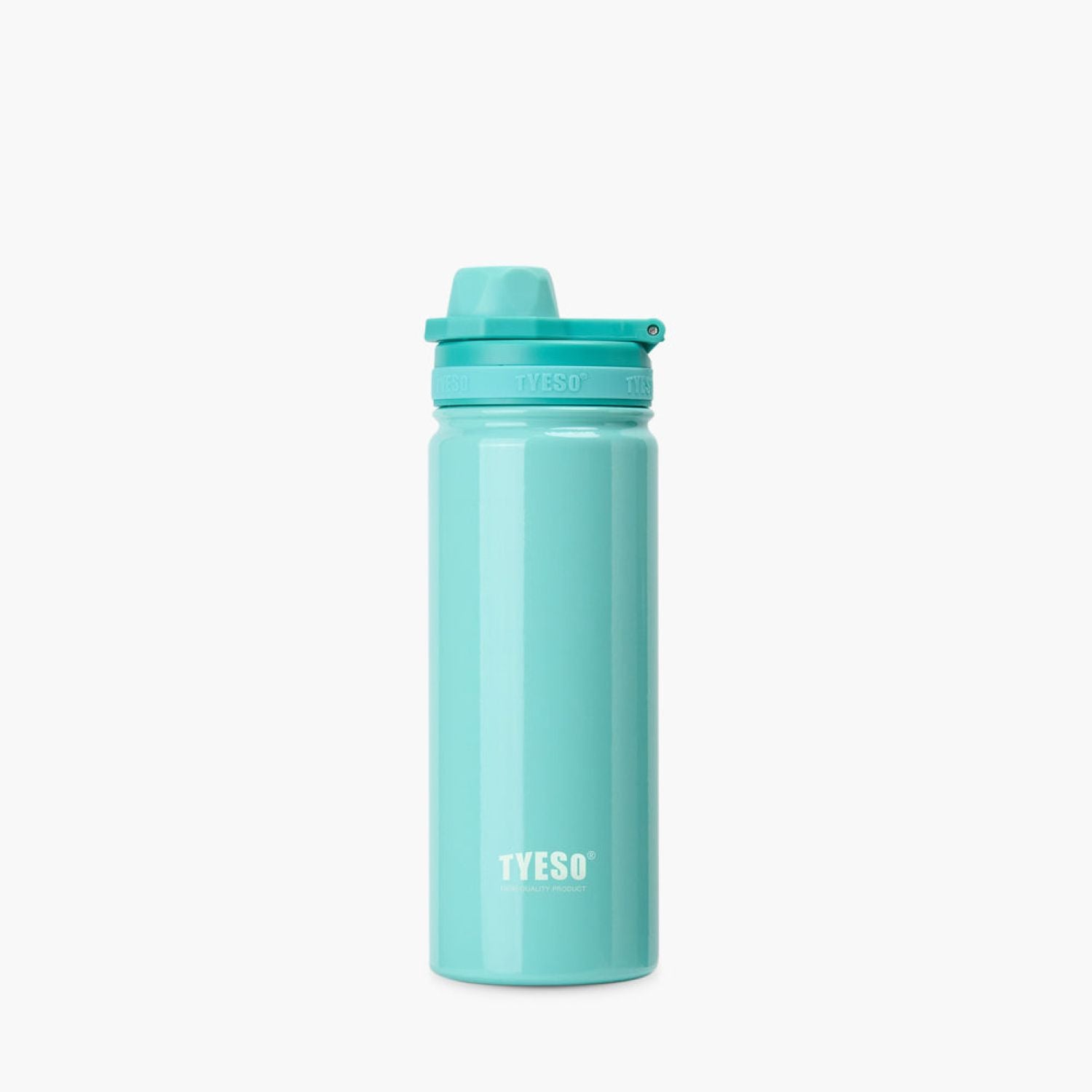 Tyeso Aeris Revive (Glossy) S/S Vacuum Insulated Bottle With Handle 600ML - Green