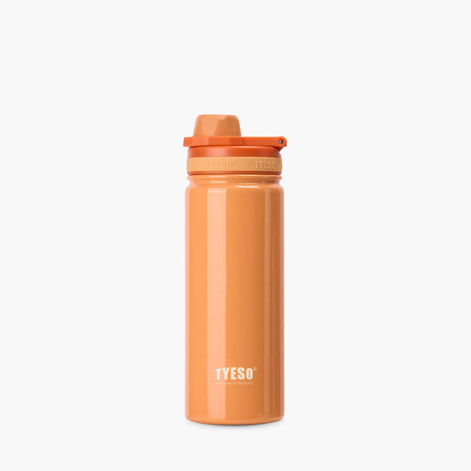 Tyeso Aeris Revive (Glossy) S/S Vacuum Insulated Bottle With Handle 600ML - Orange