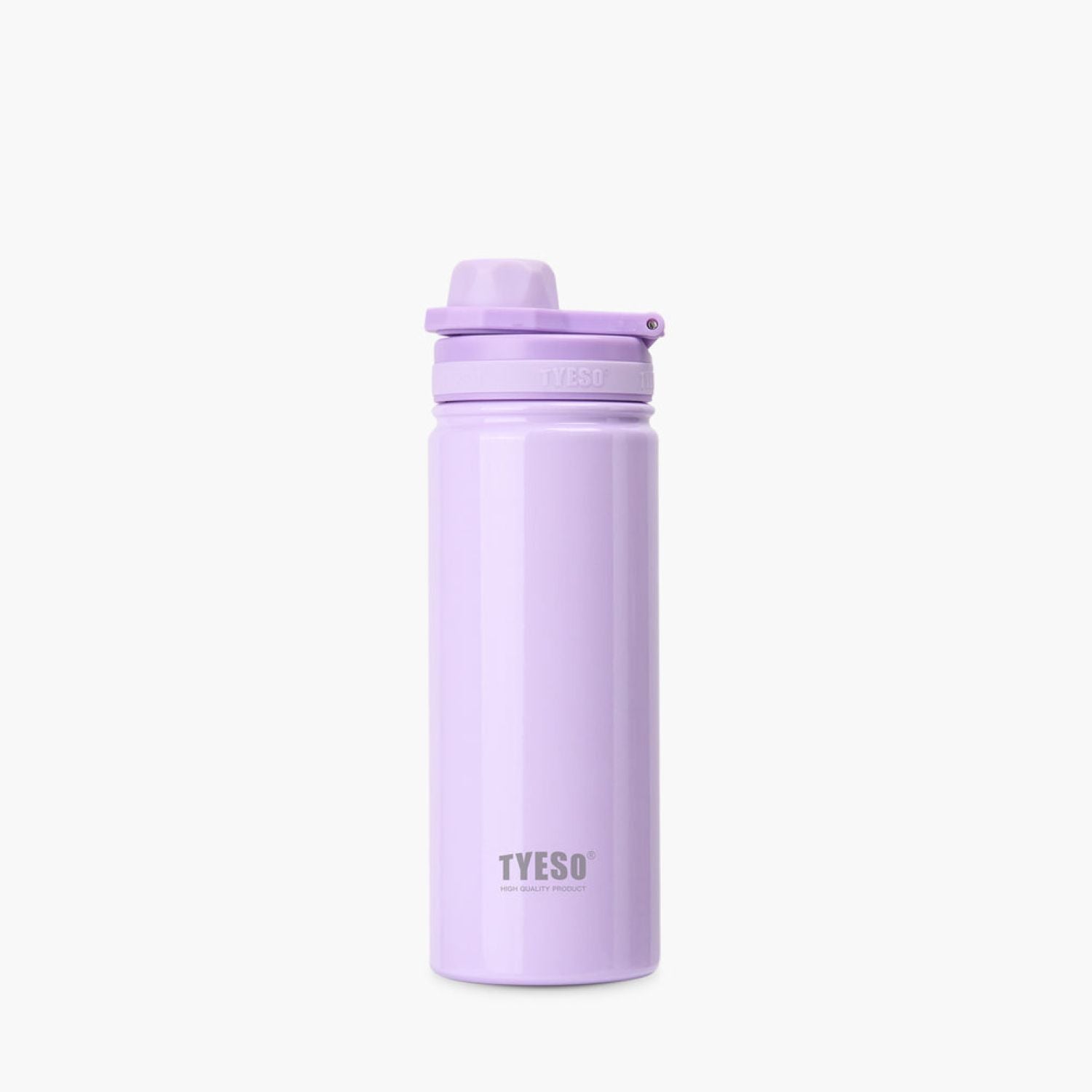 Tyeso Aeris Revive (Glossy) S/S Vacuum Insulated Bottle With Handle 600ML - Purple