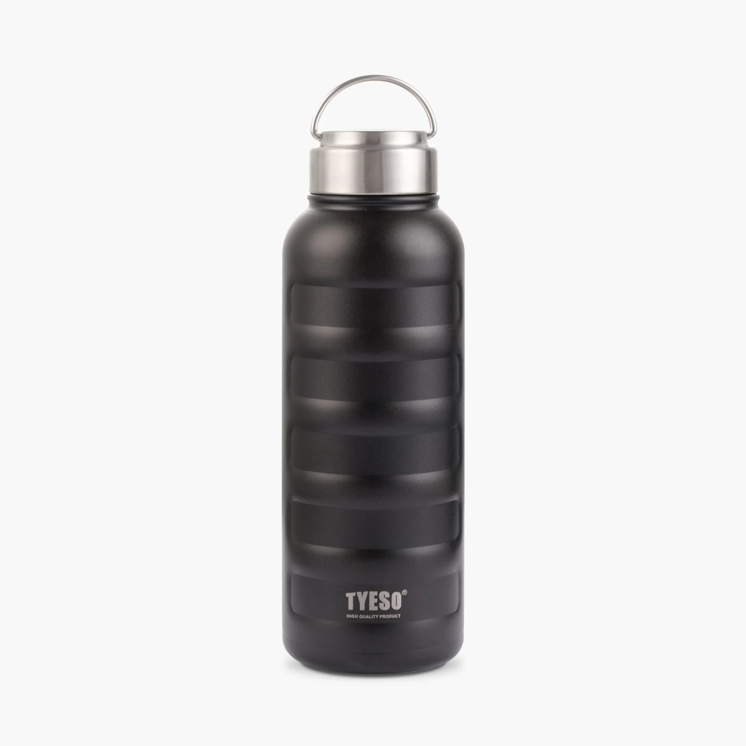 Tyeso Ascent Compact S/S Vacuum Insulated Bottle With Handle 1000ml - Black