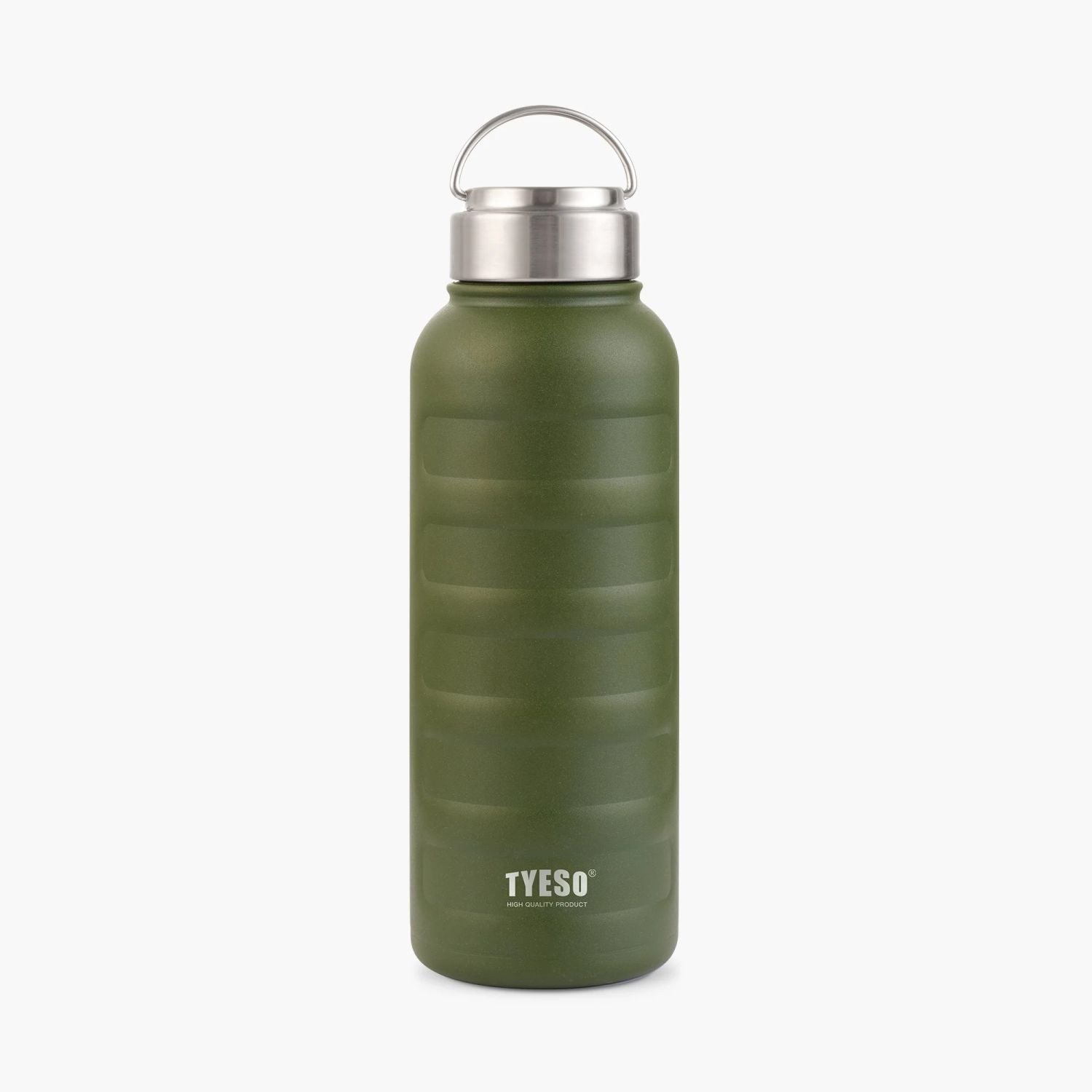 Tyeso Ascent Compact S/S Vacuum Insulated Bottle With Handle 1000ml - Green