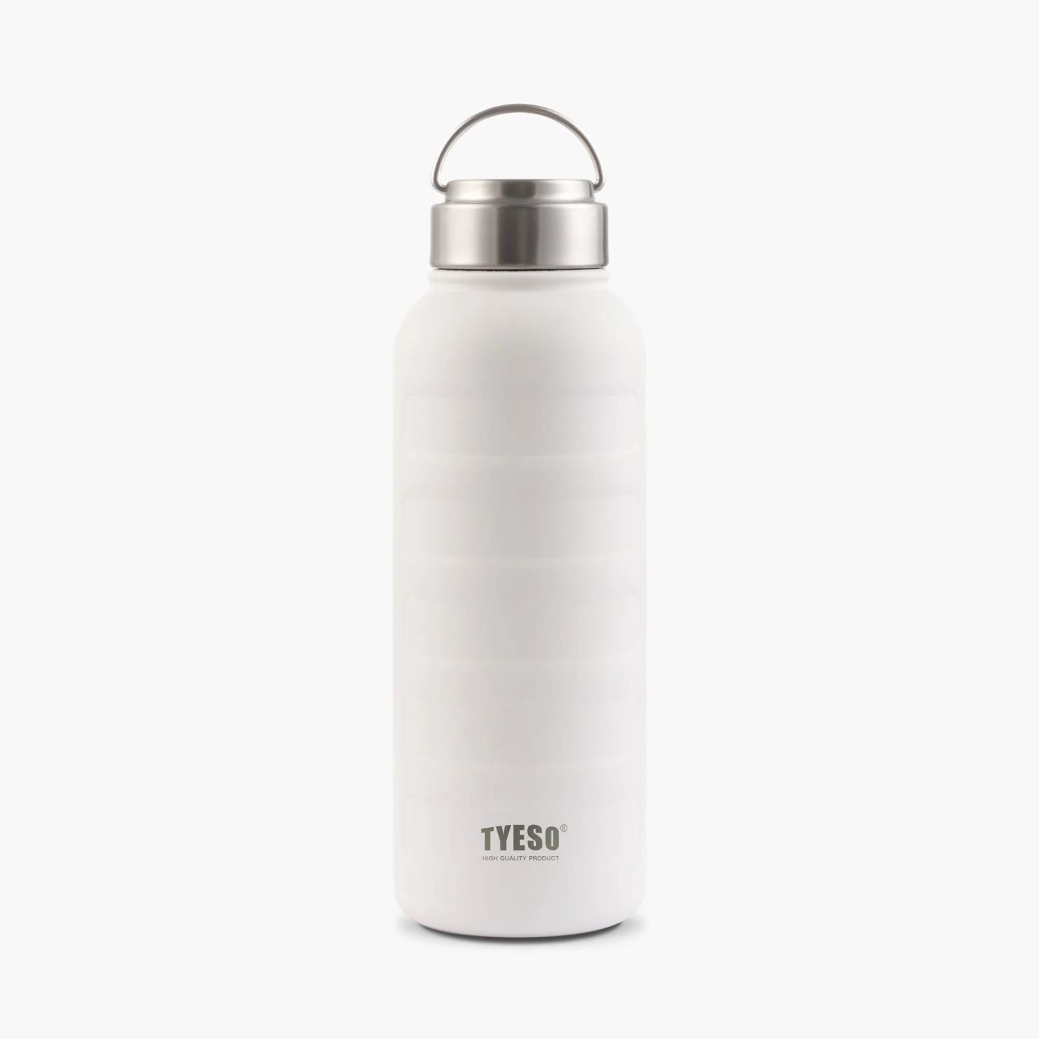 Tyeso Ascent Compact S/S Vacuum Insulated Bottle With Handle 1000ml - White