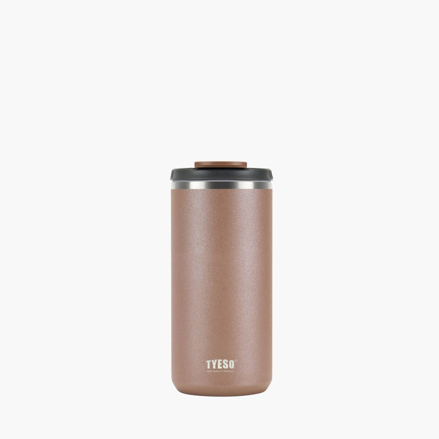 Tyeso Eon 2.0 Leakproof S/S Vacuum Coffee Tumbler 600ML - Brown
