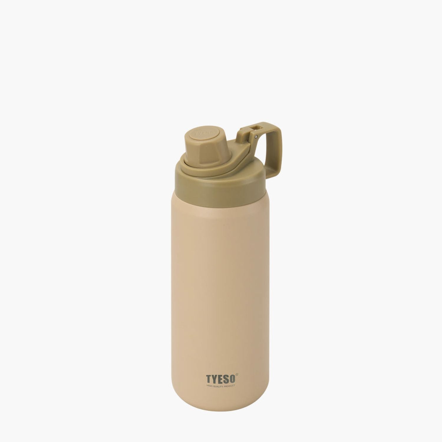 Tyeso Fizz Haze S/S Vacuum Insulated Bottle With Handle 750ML - Mocha