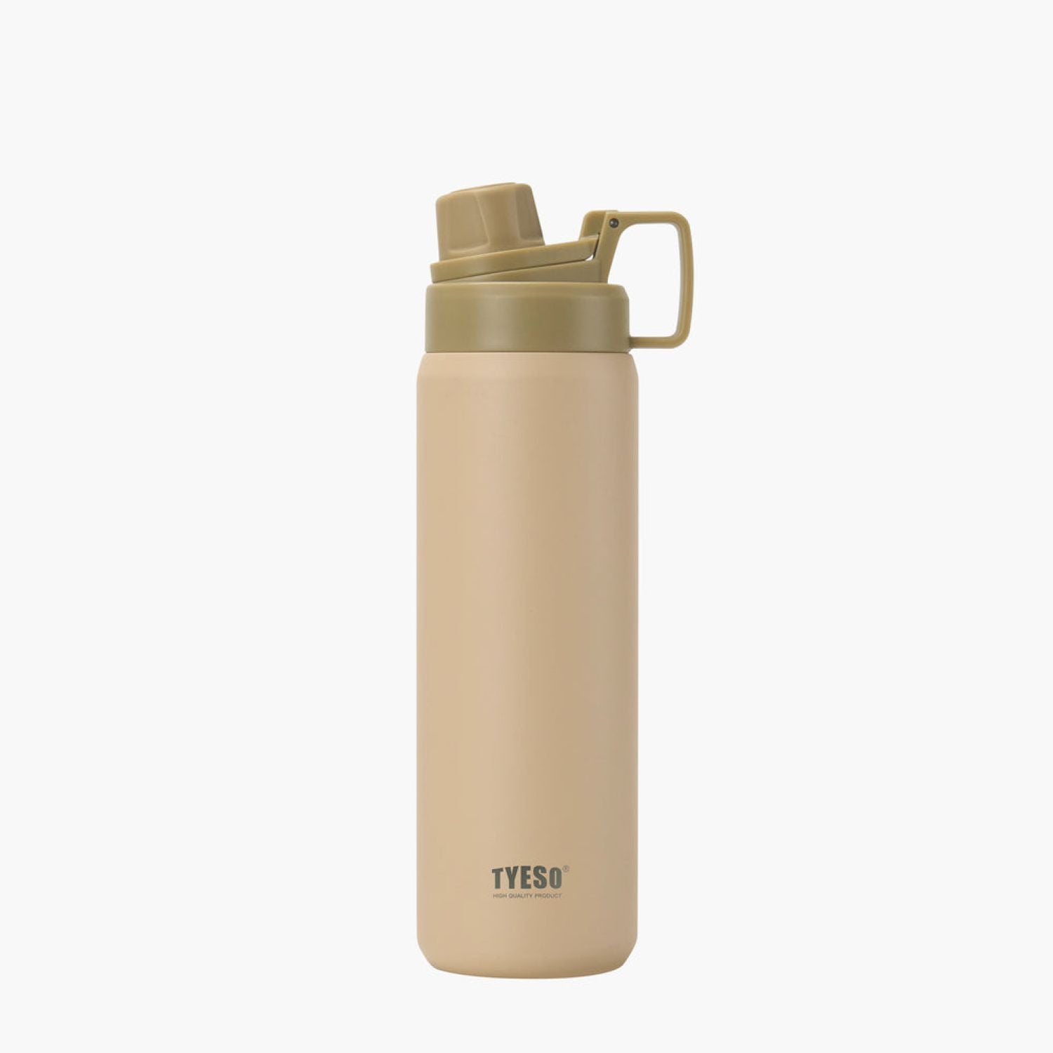 Tyeso Fizz Haze S/S Vacuum Insulated Bottle With Handle 900ML - Mocha
