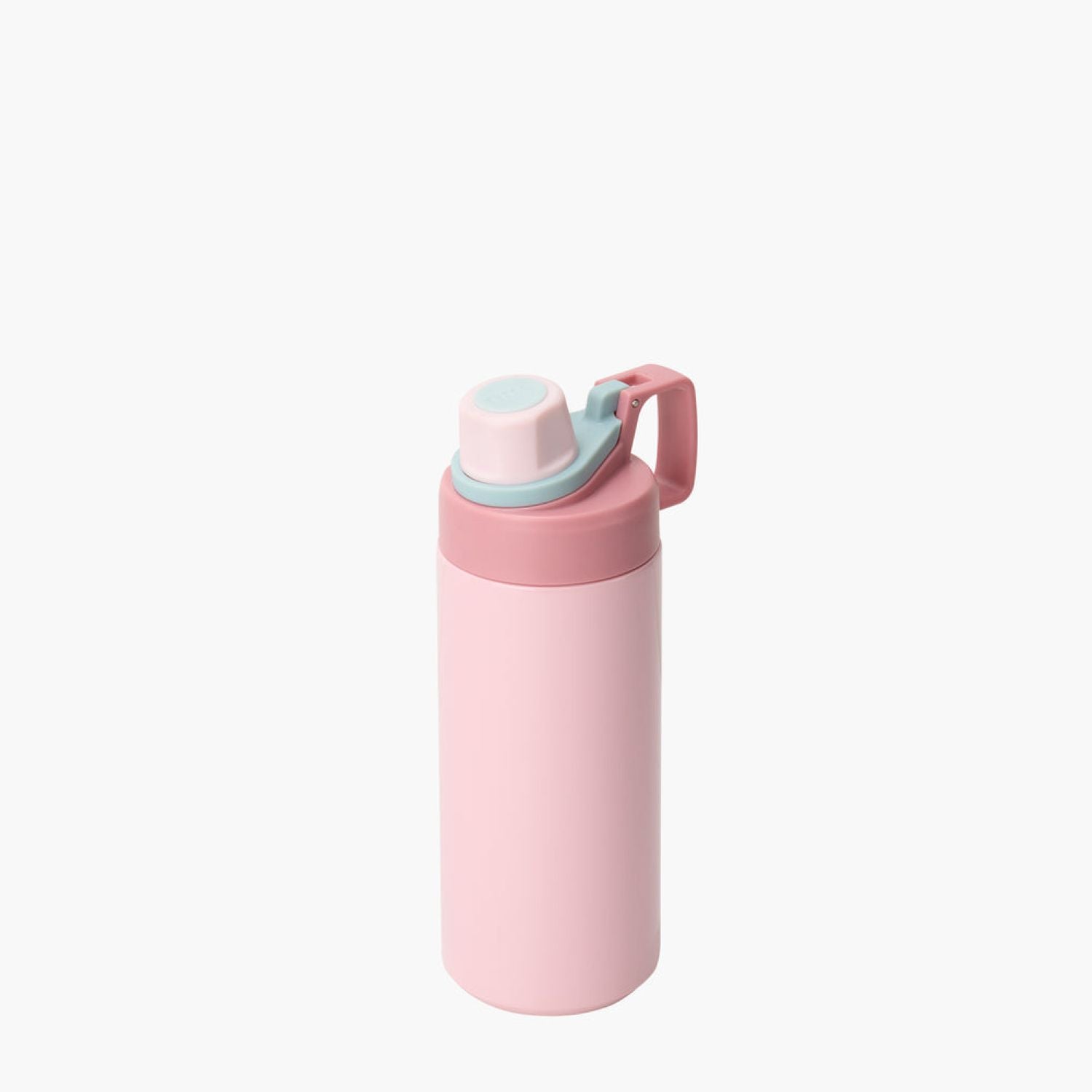 Tyeso Fizz S/S Vacuum Insulated Bottle With Handle 600ML - Pink