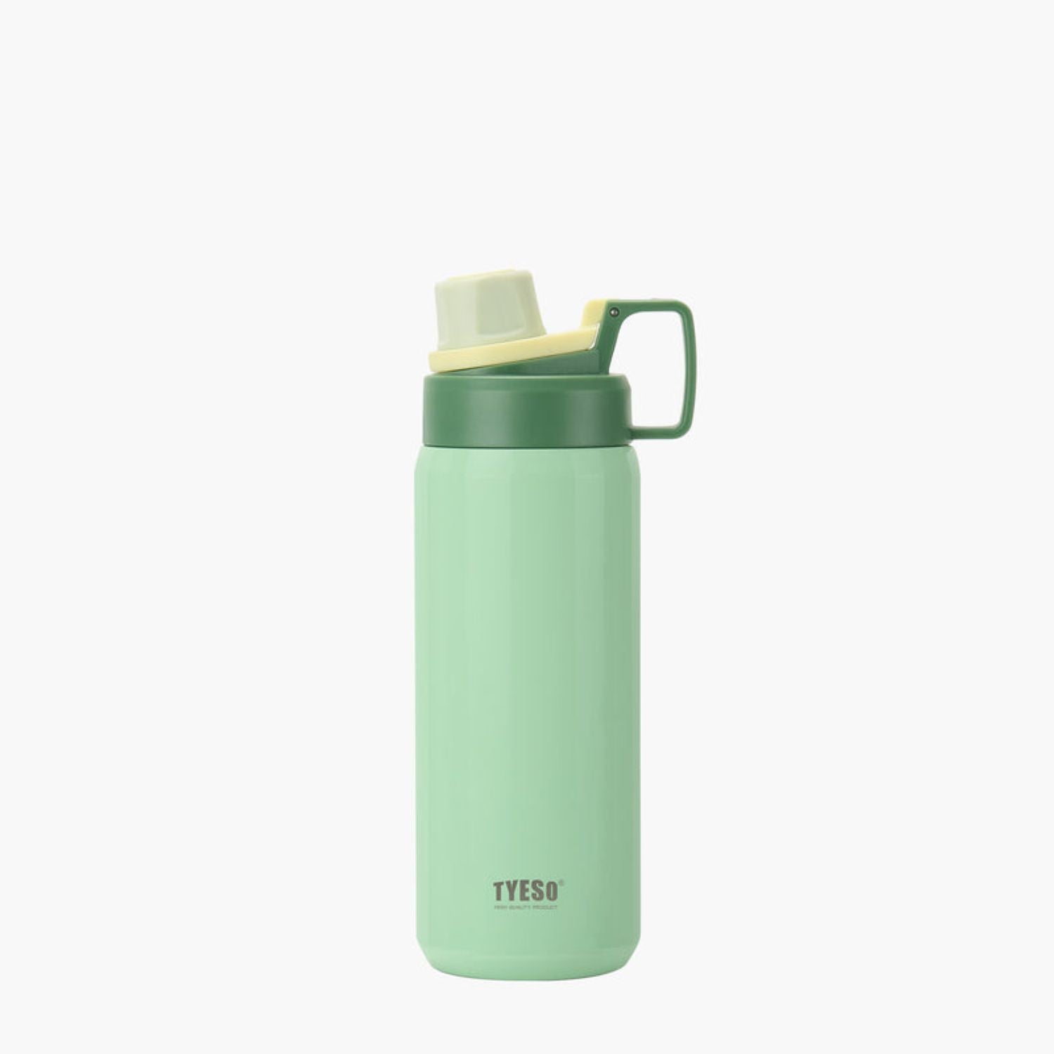 Tyeso Fizz S/S Vacuum Insulated Bottle With Handle 750ML - Green