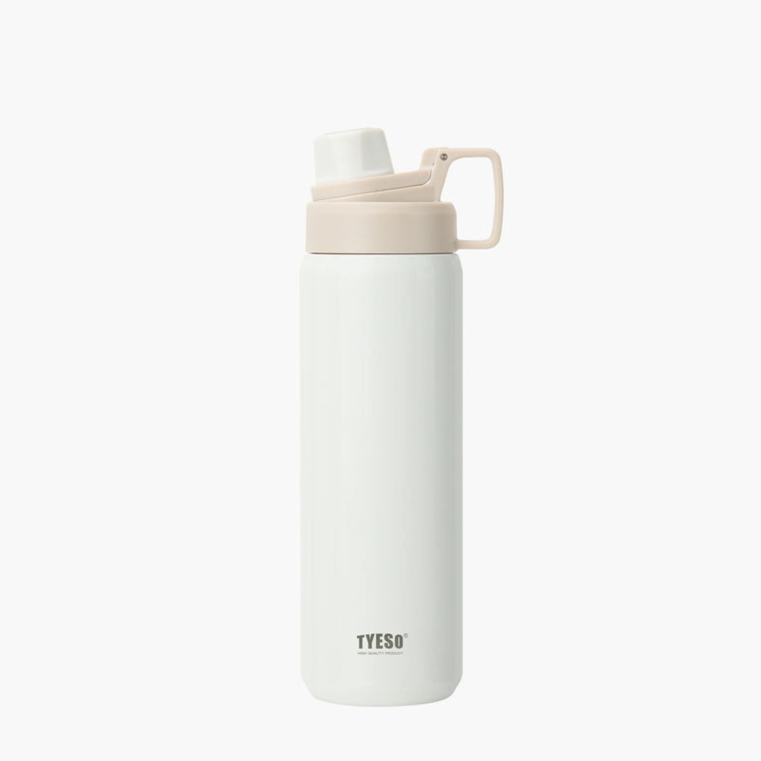 Tyeso Fizz S/S Vacuum Insulated Bottle With Handle 900ML - White