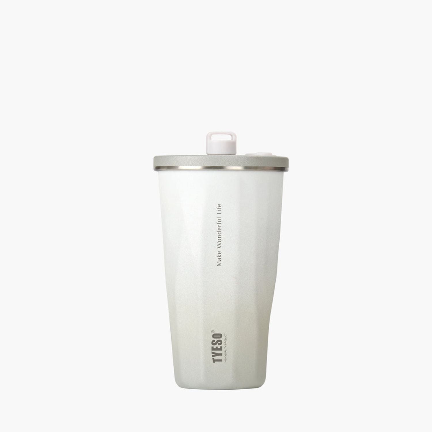 Tyeso Flaire 2.0 Retractable Straw S/S Vacuum Insulated Tumbler 470ML - Gray