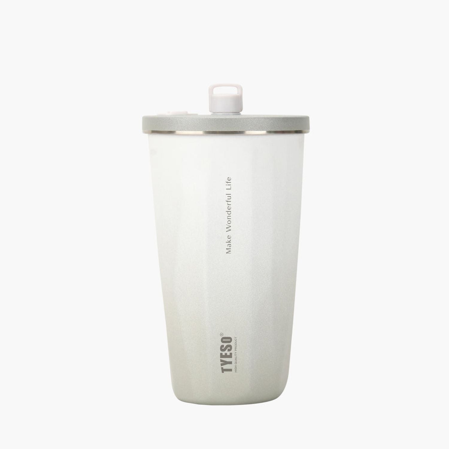 Tyeso Flaire 2.0 Retractable Straw S/S Vacuum Insulated Tumbler 600ML - Gray