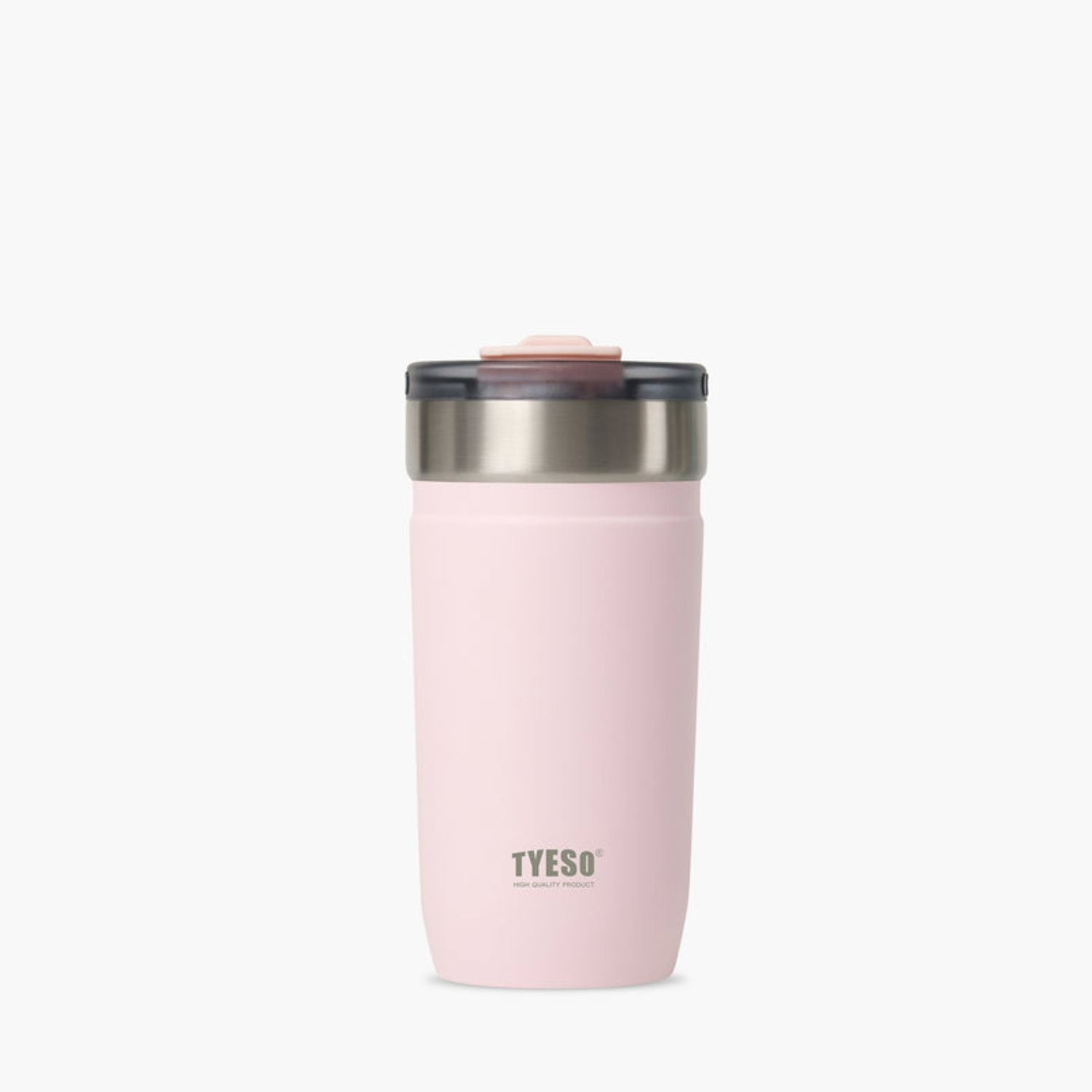 Tyeso Opaline Leakproof Flip Lid S/S Vacuum Insulated Tumbler 550ML - Pink