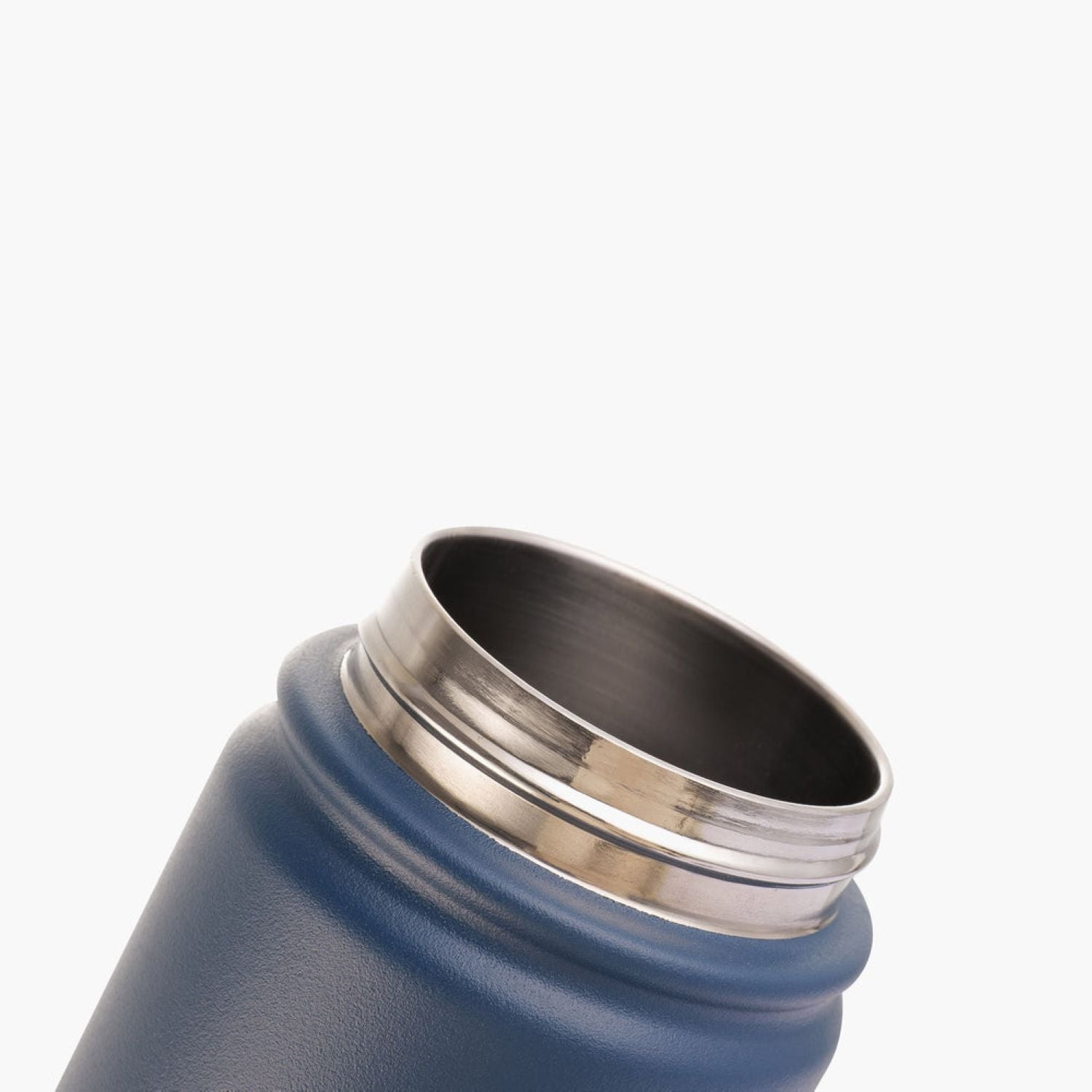 Tyeso Revive (Matte) S/S Vacuum Insulated Bottle With Handle 600ML - Dark Blue