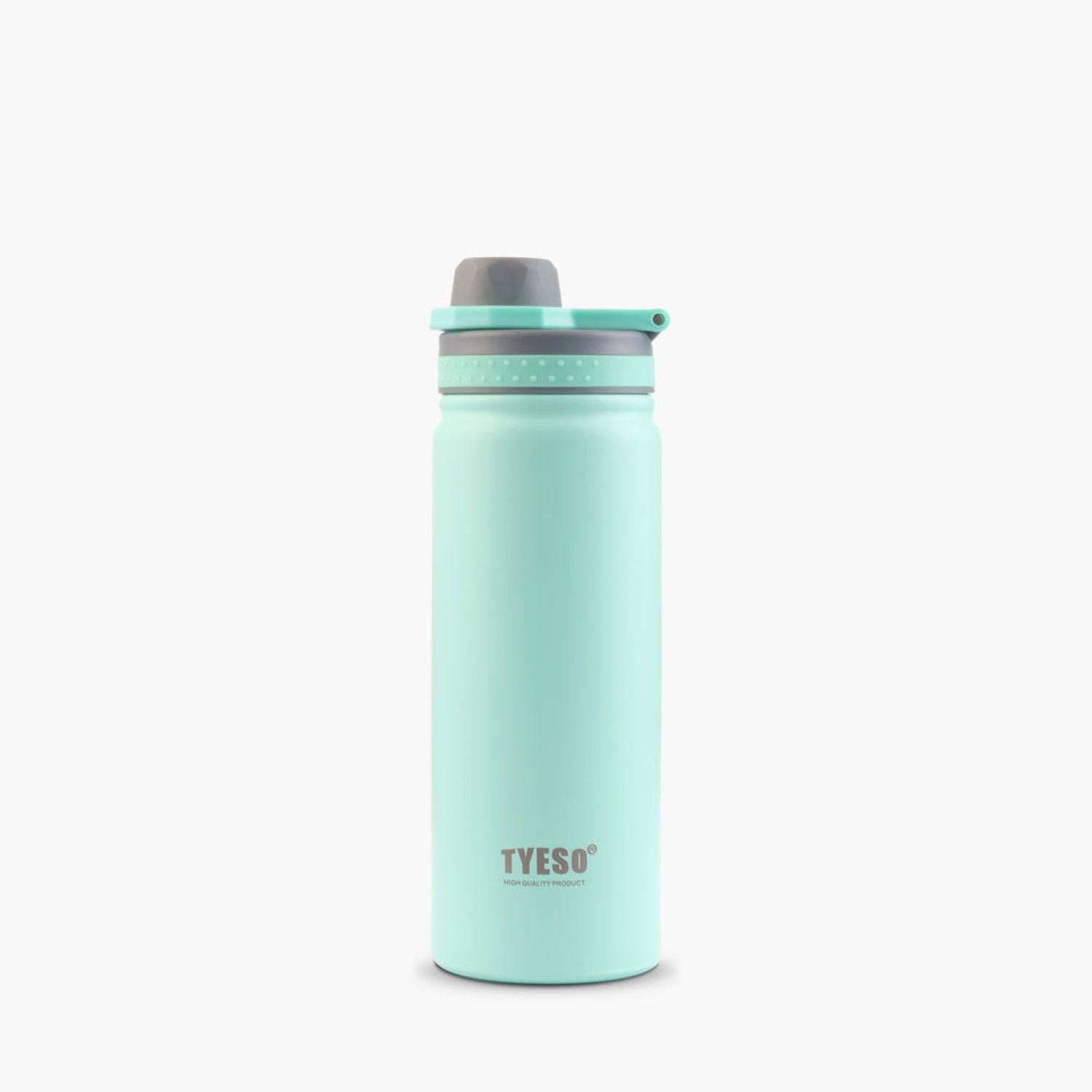 Tyeso Revive (Matte) S/S Vacuum Insulated Bottle With Handle 600ML - Green