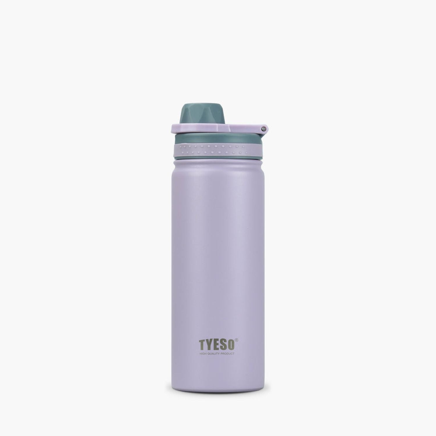 Tyeso Revive (Matte) S/S Vacuum Insulated Bottle With Handle 600ML - Purple