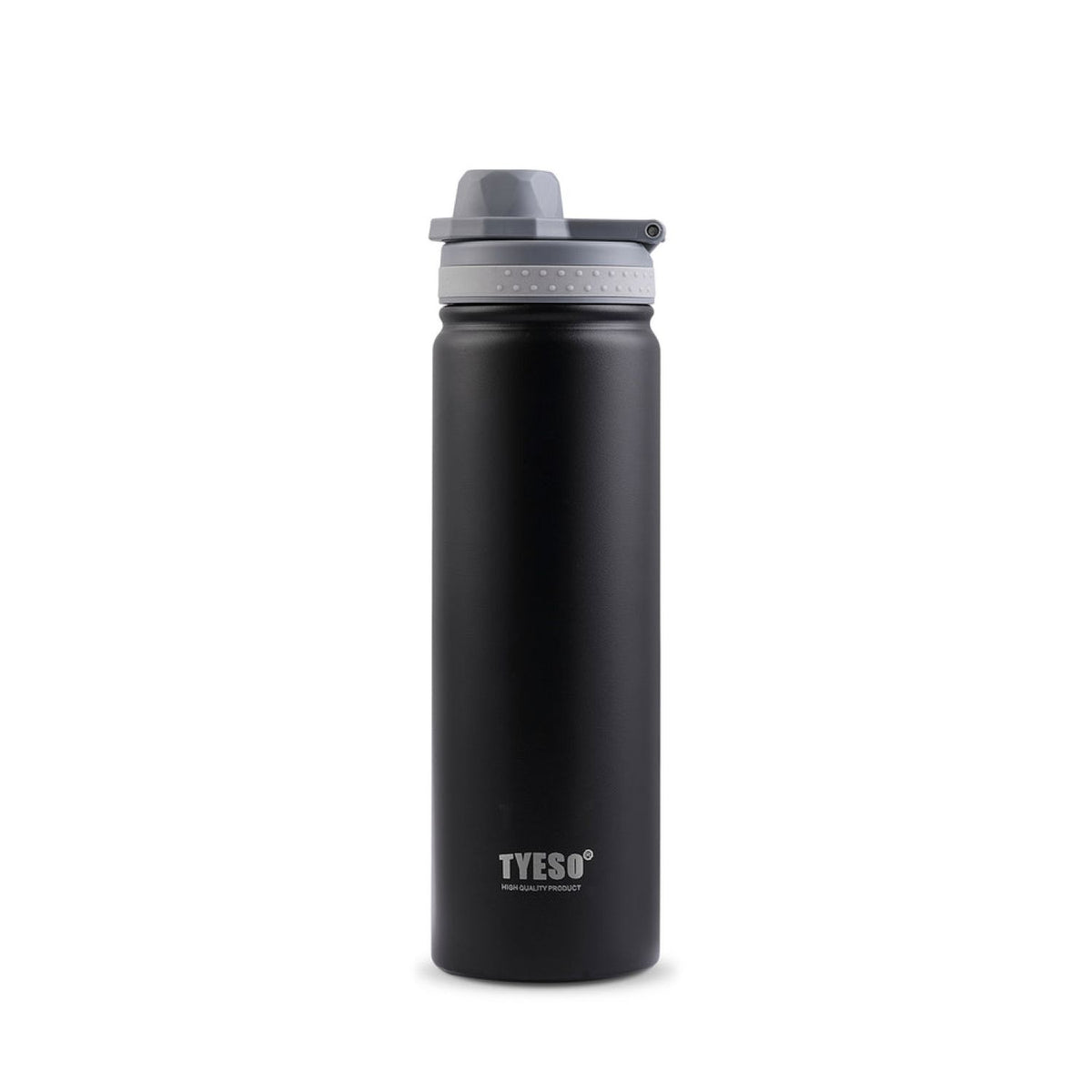 Tyeso Revive (Matte) S/S Vacuum Insulated Bottle With Handle 750ML - Black