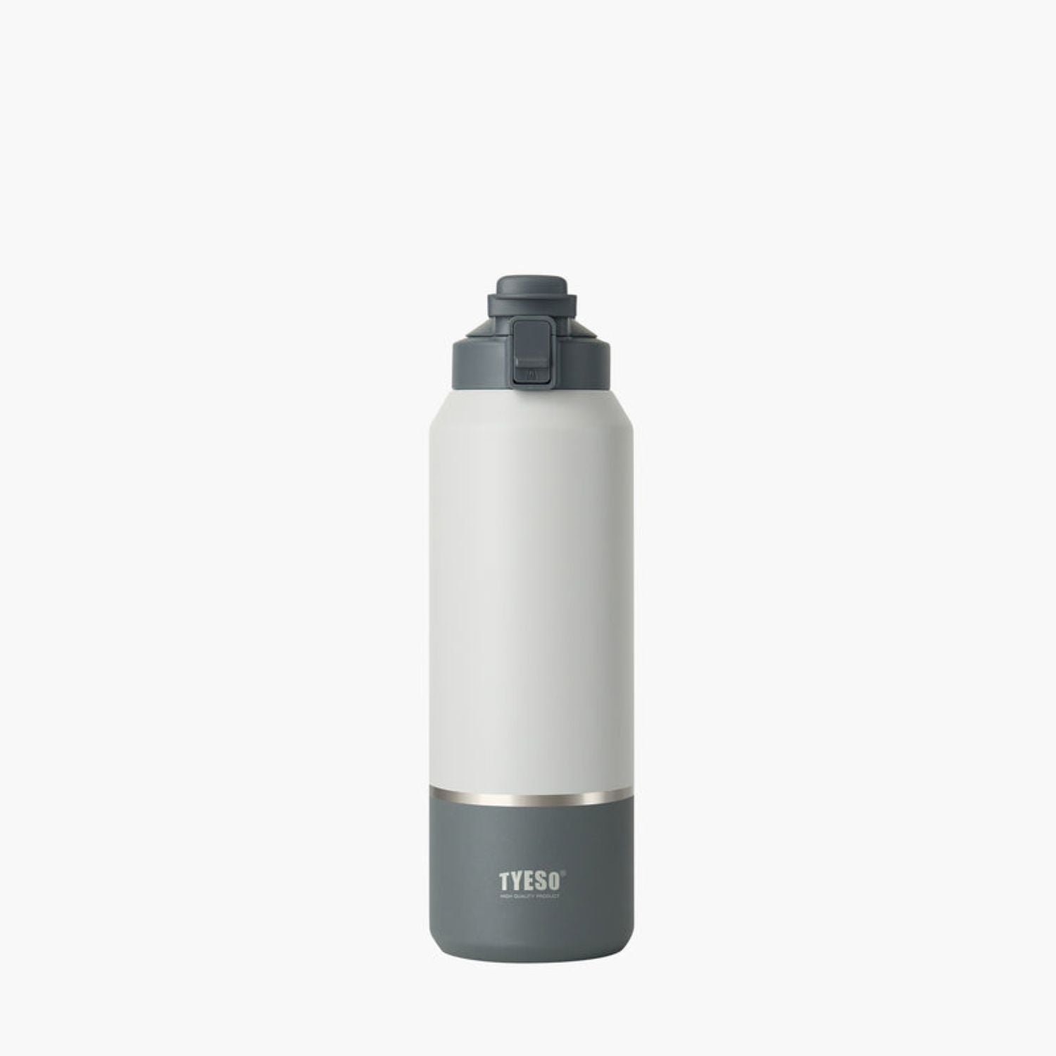 Tyeso Surge Lockable One Press Flip Lid S/S Vacuum Insulated Bottle With Handle 1500ML - Gray