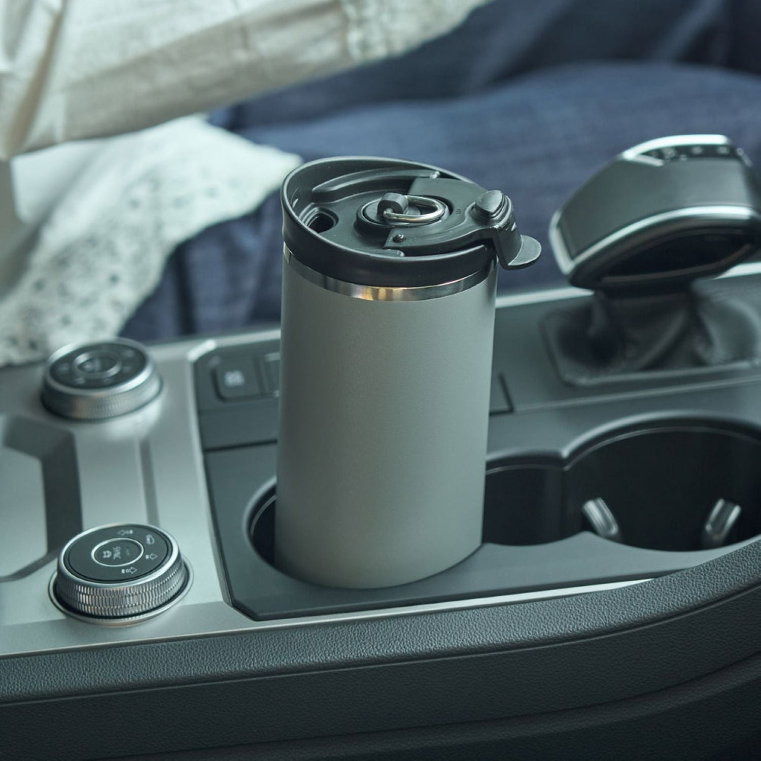 Tyeso Vant Leakproof Multi Press S/S Vacuum Tumbler 600ML - Gray