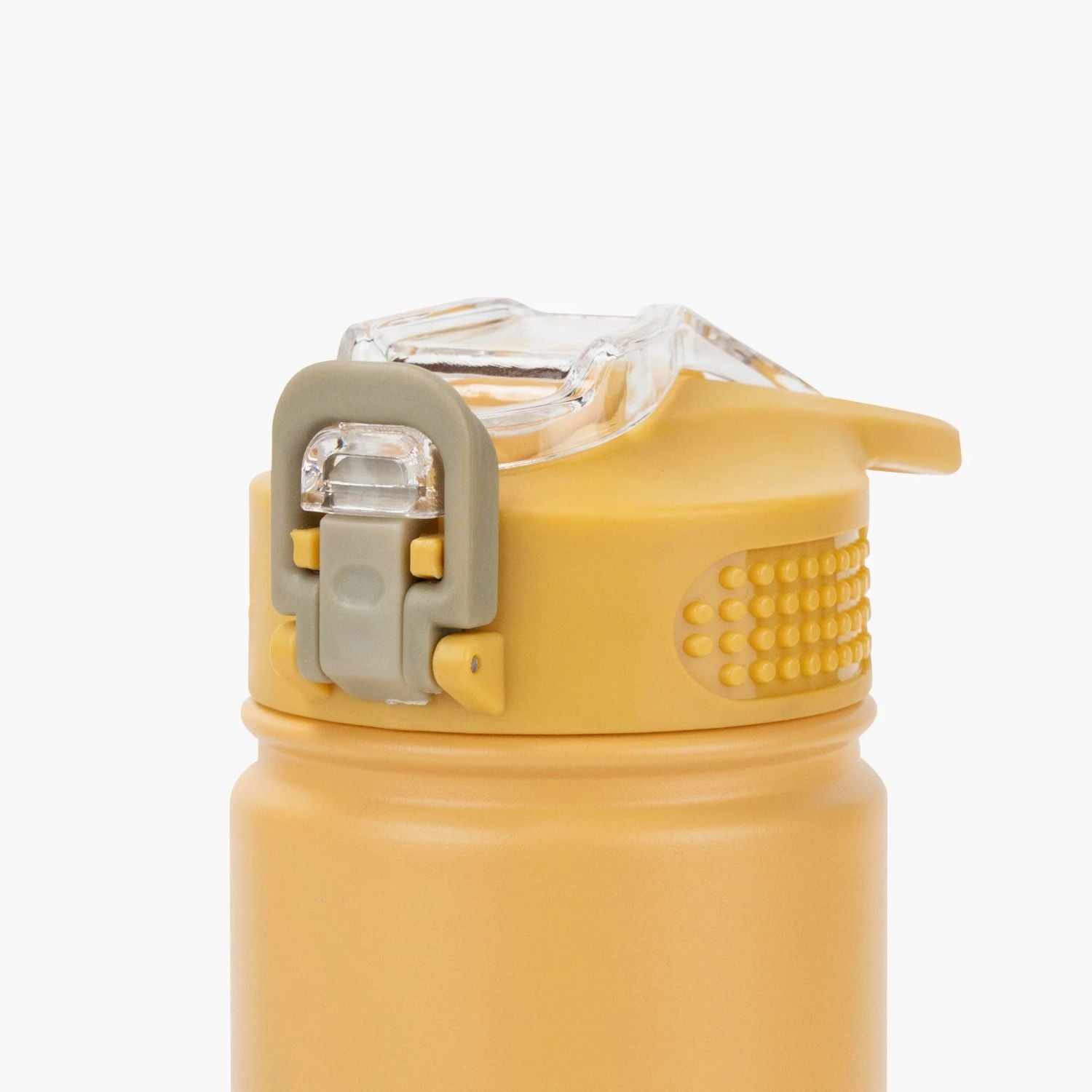 Tyeso Wander Lockable One Press Straw Flip Lid S/S Vacuum Insulated Bottle With Handle 600ml - Yellow