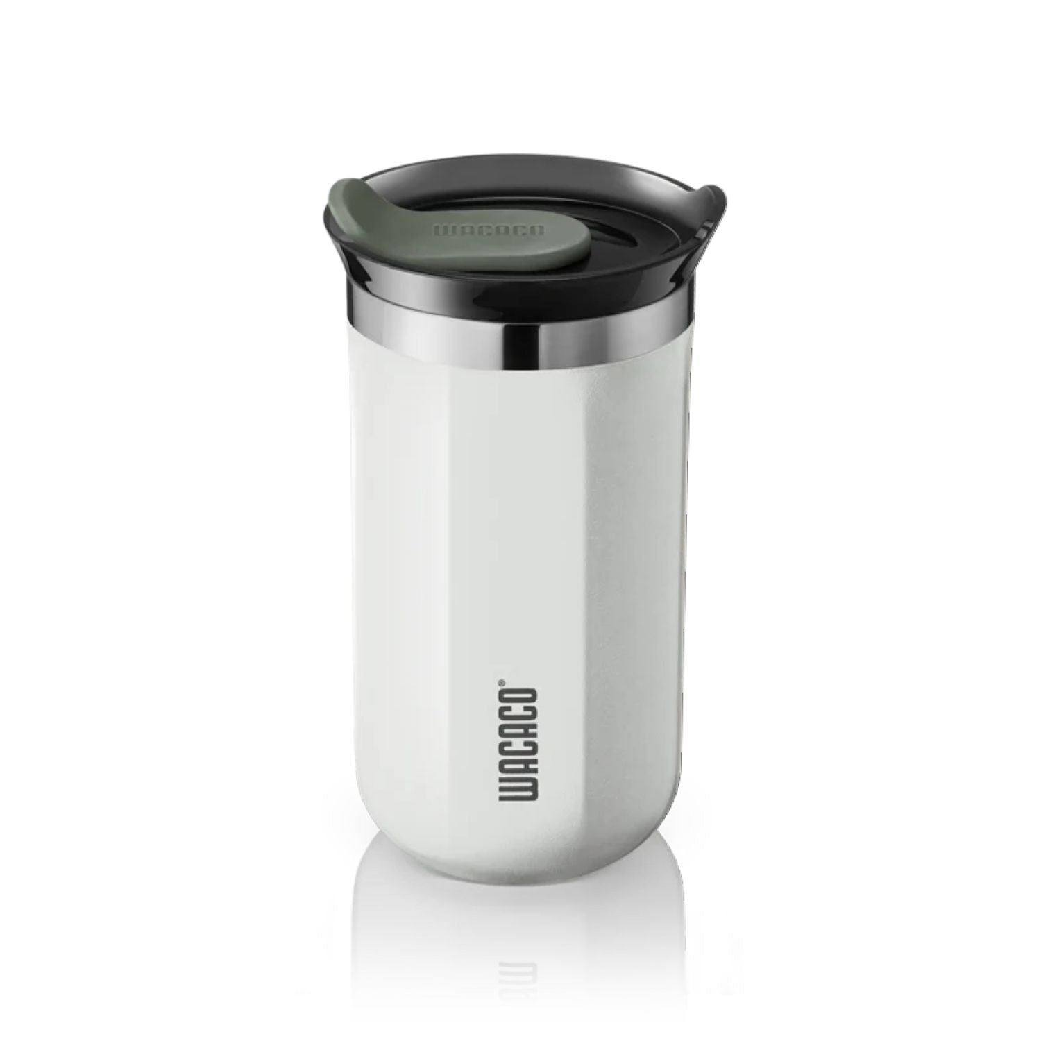 Wacaco Octaroma Lungo (300ML) Insulated Coffee Mug - White
