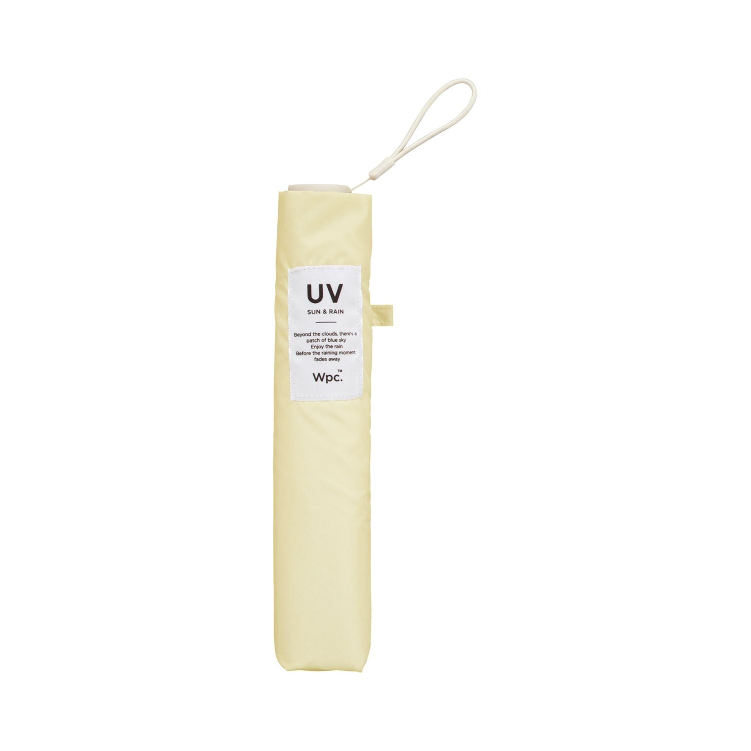 WPC Airlight UV Protection Umbrella 55cm - Al Solid (Yellow)
