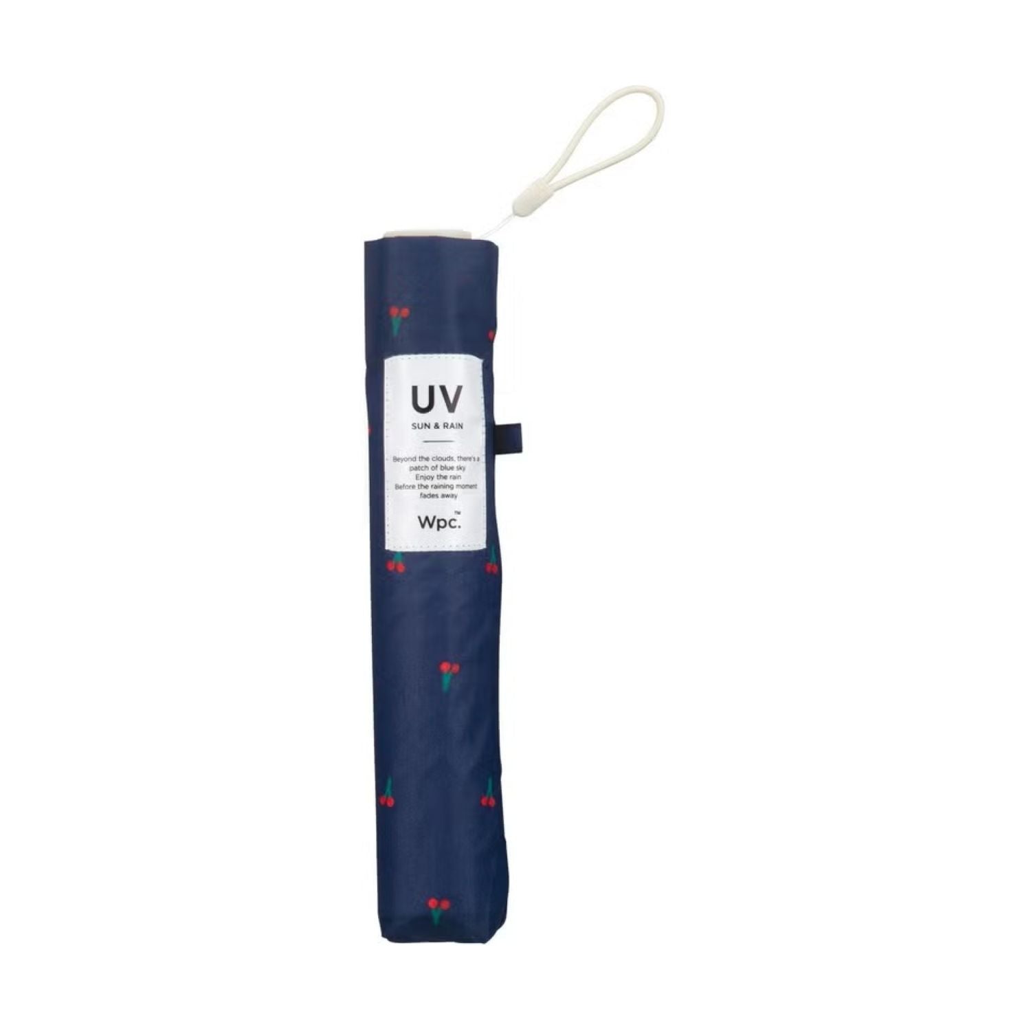 WPC Airlight UV Protection Umbrella 55cm - Cherry Mini (Navy)