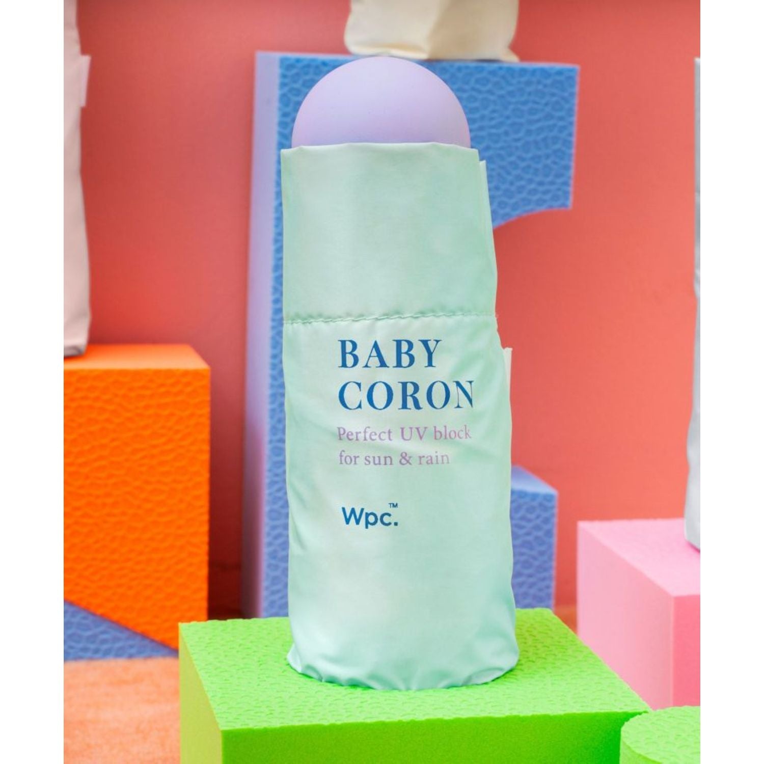 WPC Baby Coron UV Protection Umbrella 48cm (Mint)