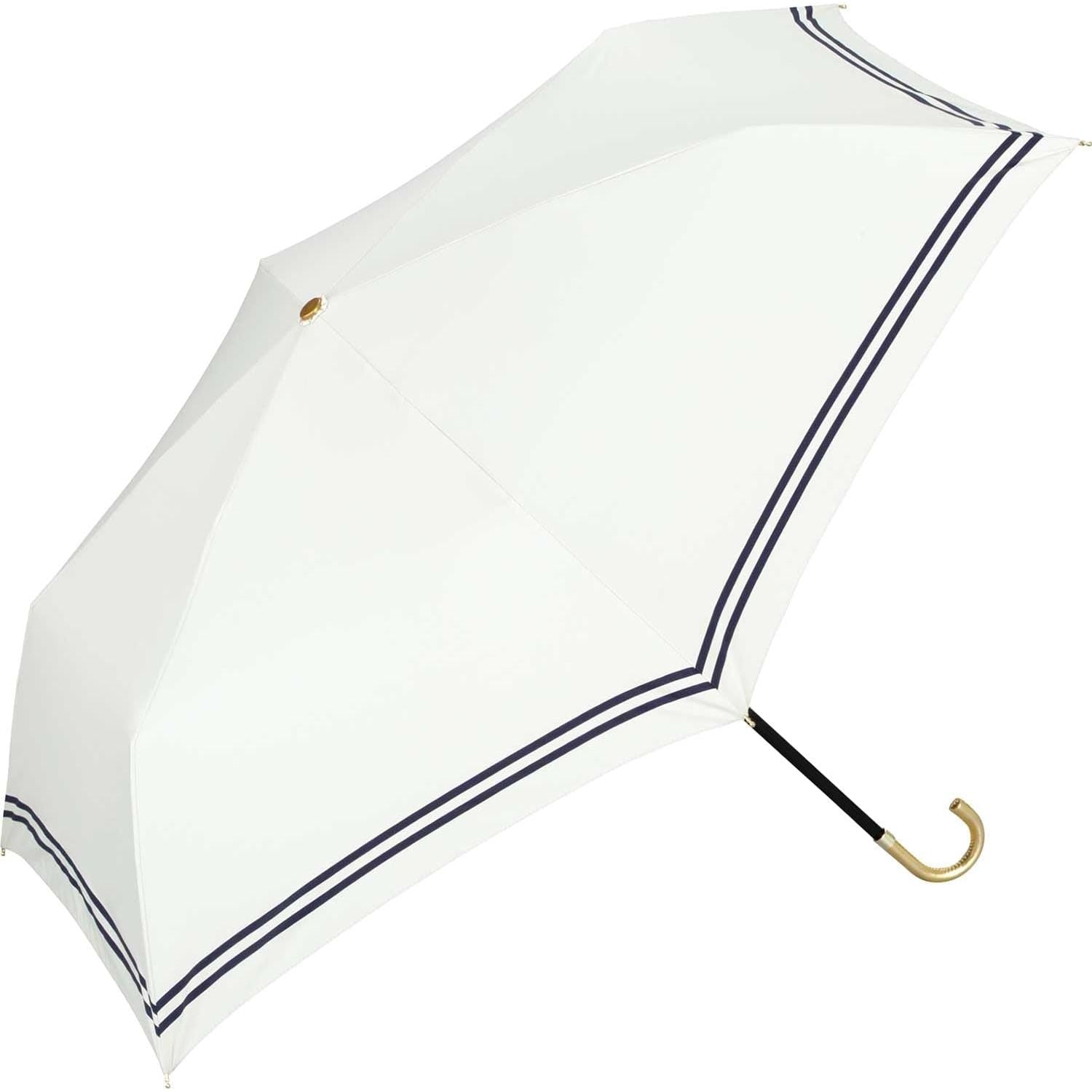 WPC Blackout Sailor Mini Folding UV Protection Upf 50+ Umbrella 50cm (Off White)