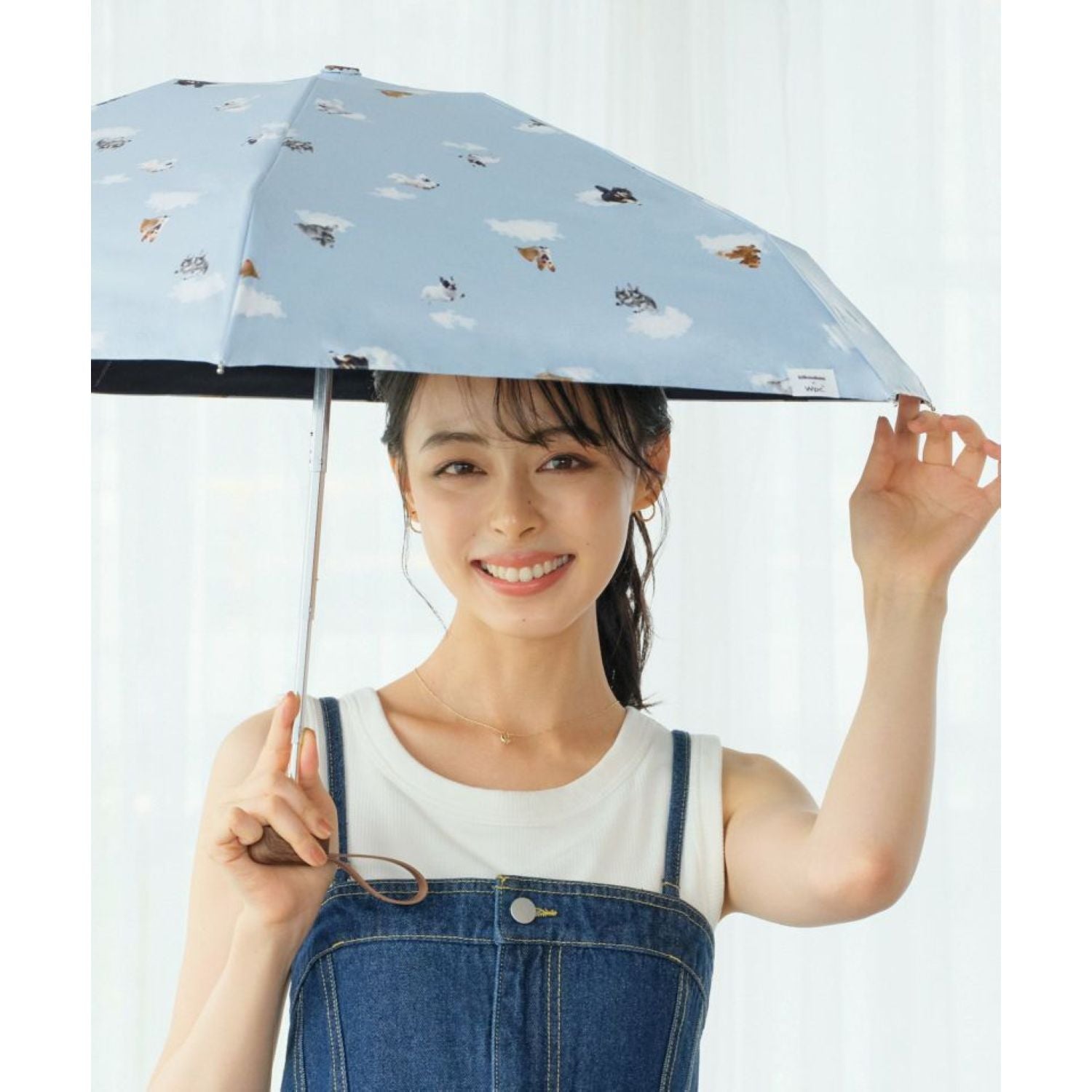 WPC Hikouken (2025) UV Protection UPF 50+ Umbrella 47cm (Saxon Blue)