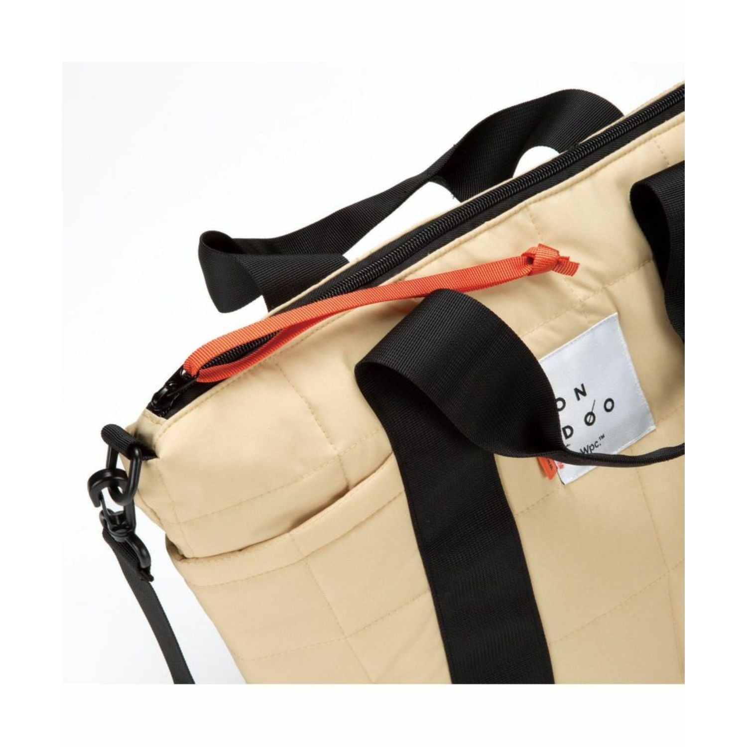 WPC Ondoo Quilted 2 Way Tote Bag (Off White)