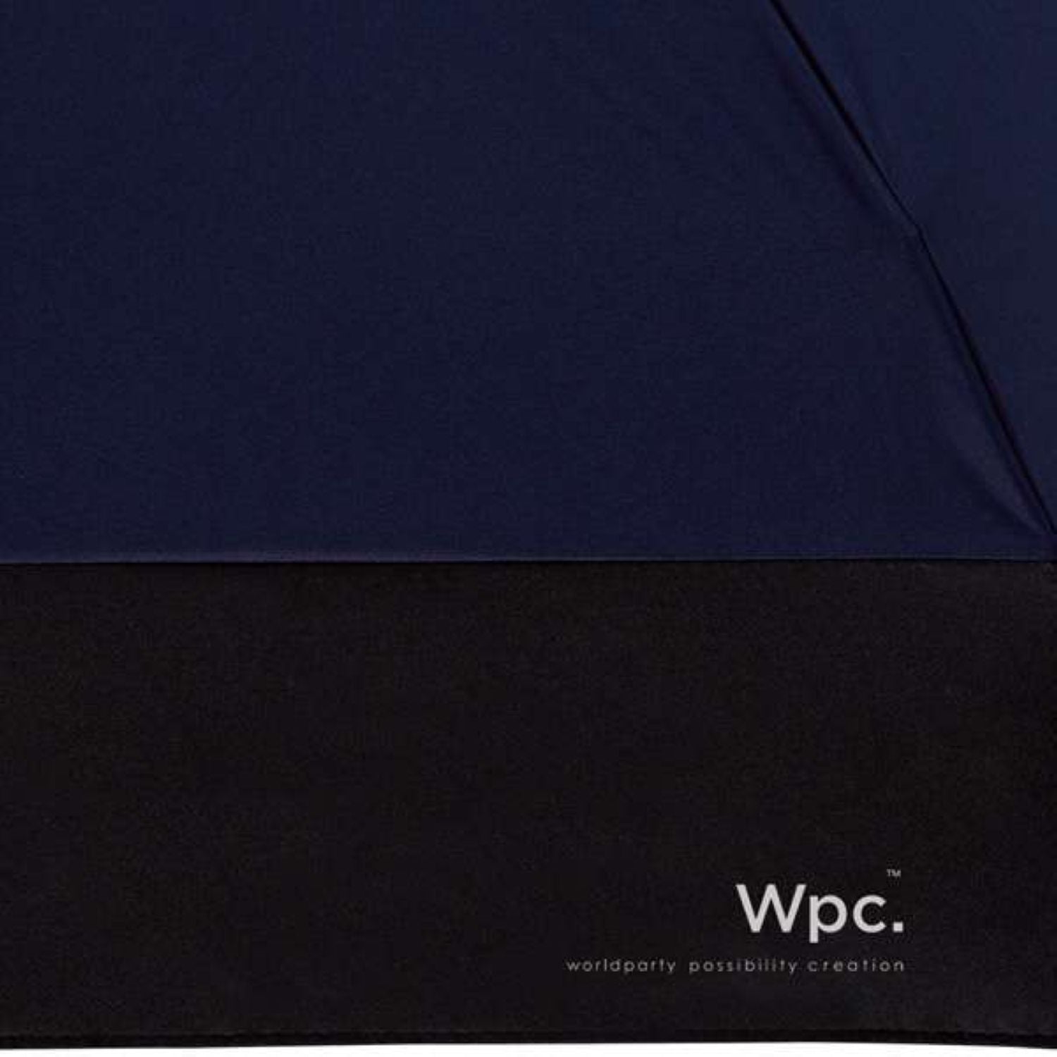 WPC Patchwork Tiny (2025) UV Protection Upf 50+ Umbrella 47cm (Navy)